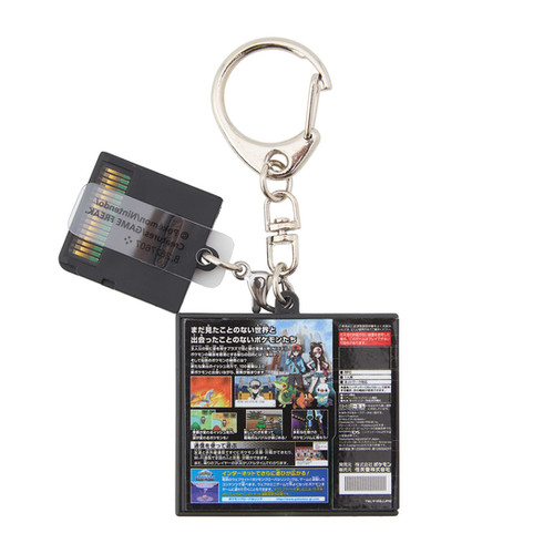 Pokemon 30th Anniversary: Package & Game Card Keychain Collection