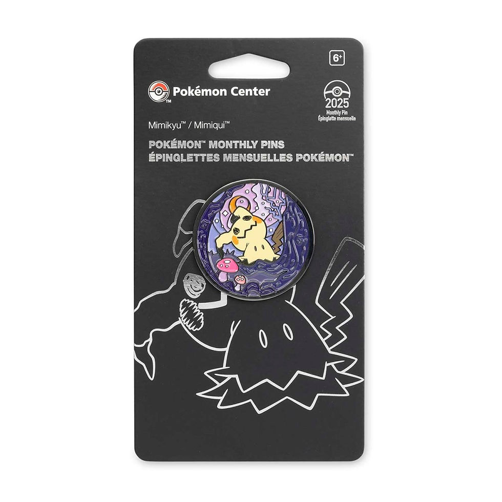 Thumbnail: Pokemon Center Monthly Pins: Habitat Pin Mimikyu