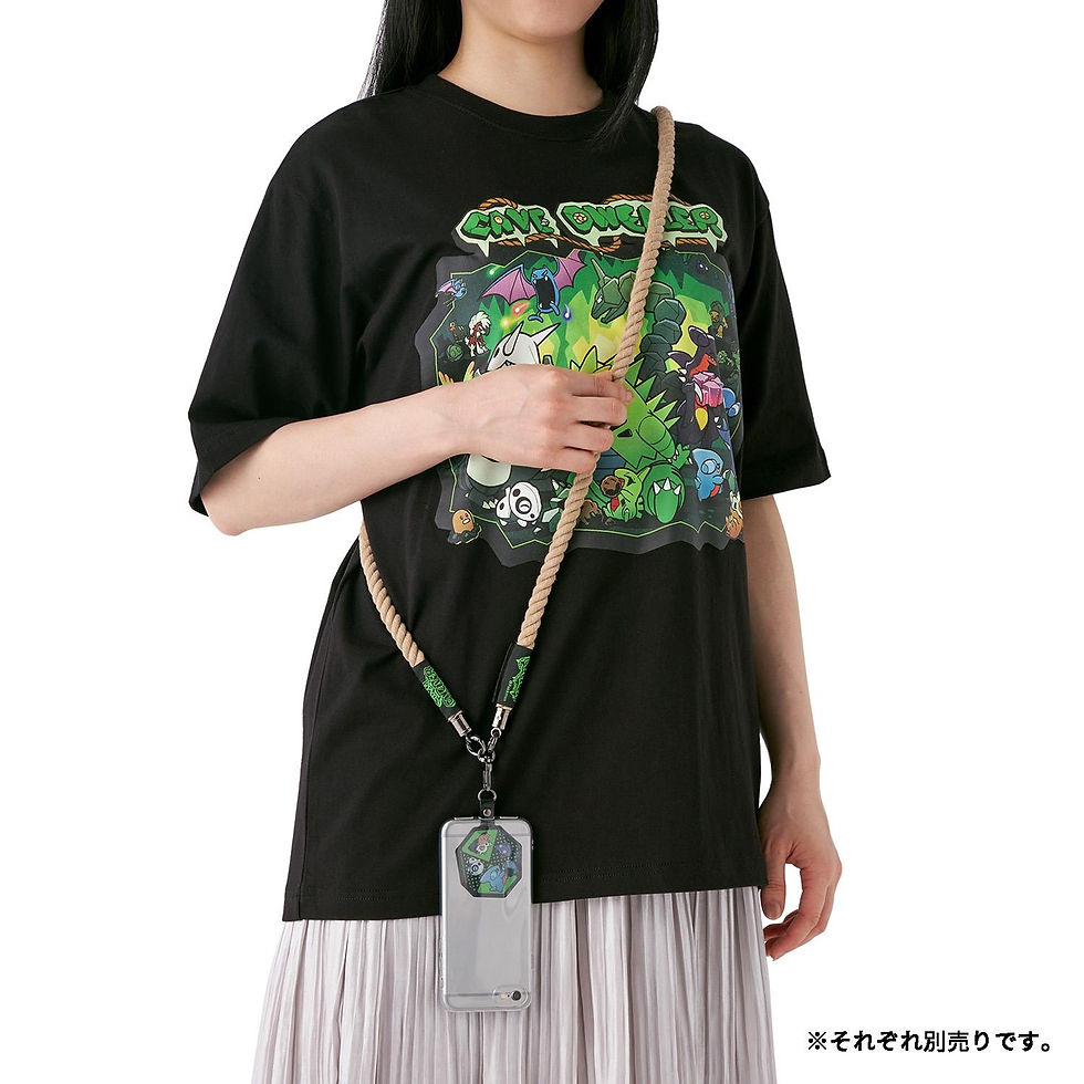 Thumbnail: Pokemon Cave Dweller An Escape String-Style Smartphone Shoulder Strap