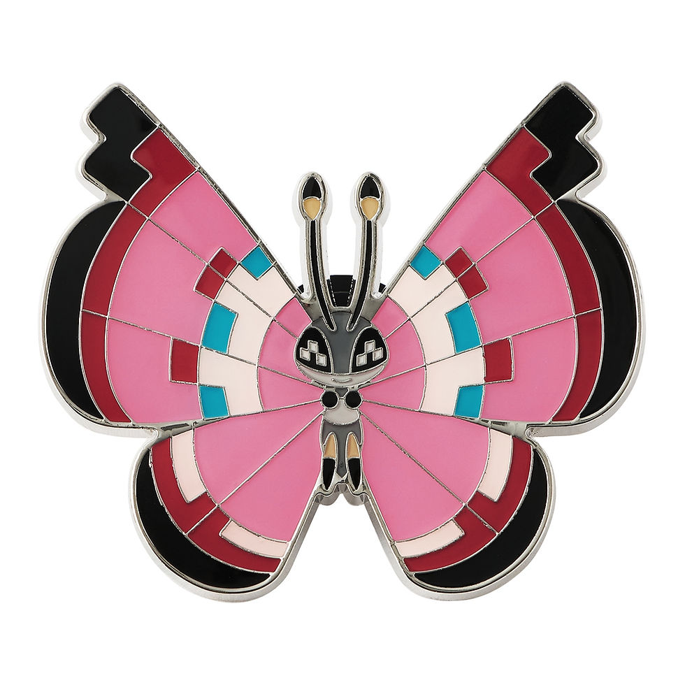 Thumbnail: Pokemon Center Pins Collection Vivillon B Set