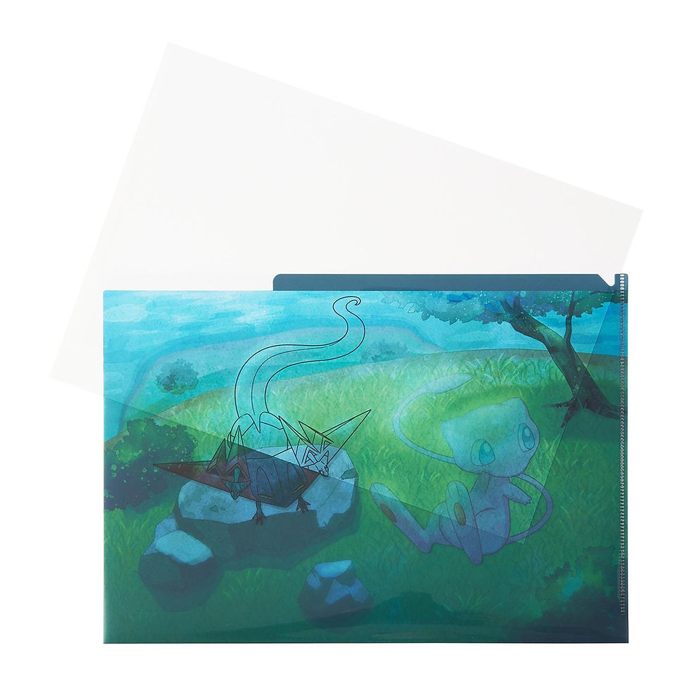 Thumbnail: Pokemon Invisible to Me Dragapult 2-Pocket A4 Clear File