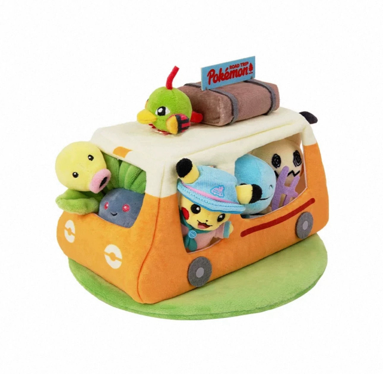 Pokemon China Road Trip Plush Van Set