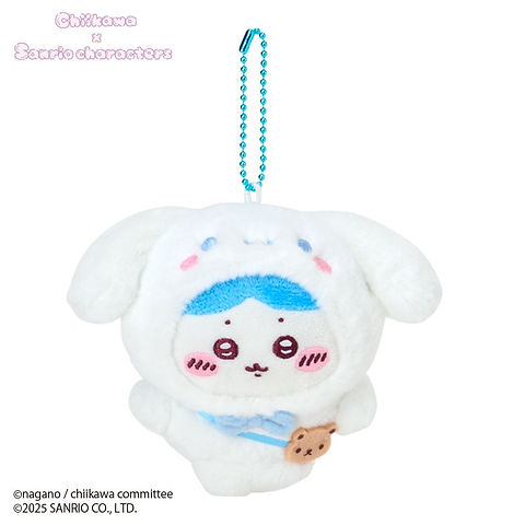 Chiikawa x Sanrio Cinnamoroll/Hachiware Mascot | NYC Plushie Shop