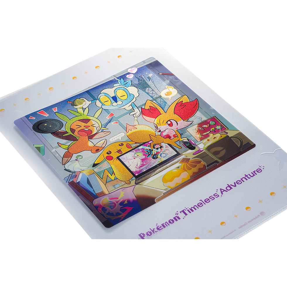 Thumbnail: Pokemon 30th Anniversary: Timeless Adventure Kalos A4 Clear File