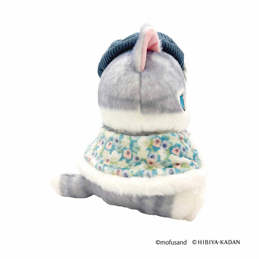 Thumbnail: Mofusand x Hibiya Kadan Cape Nyan (Blue)