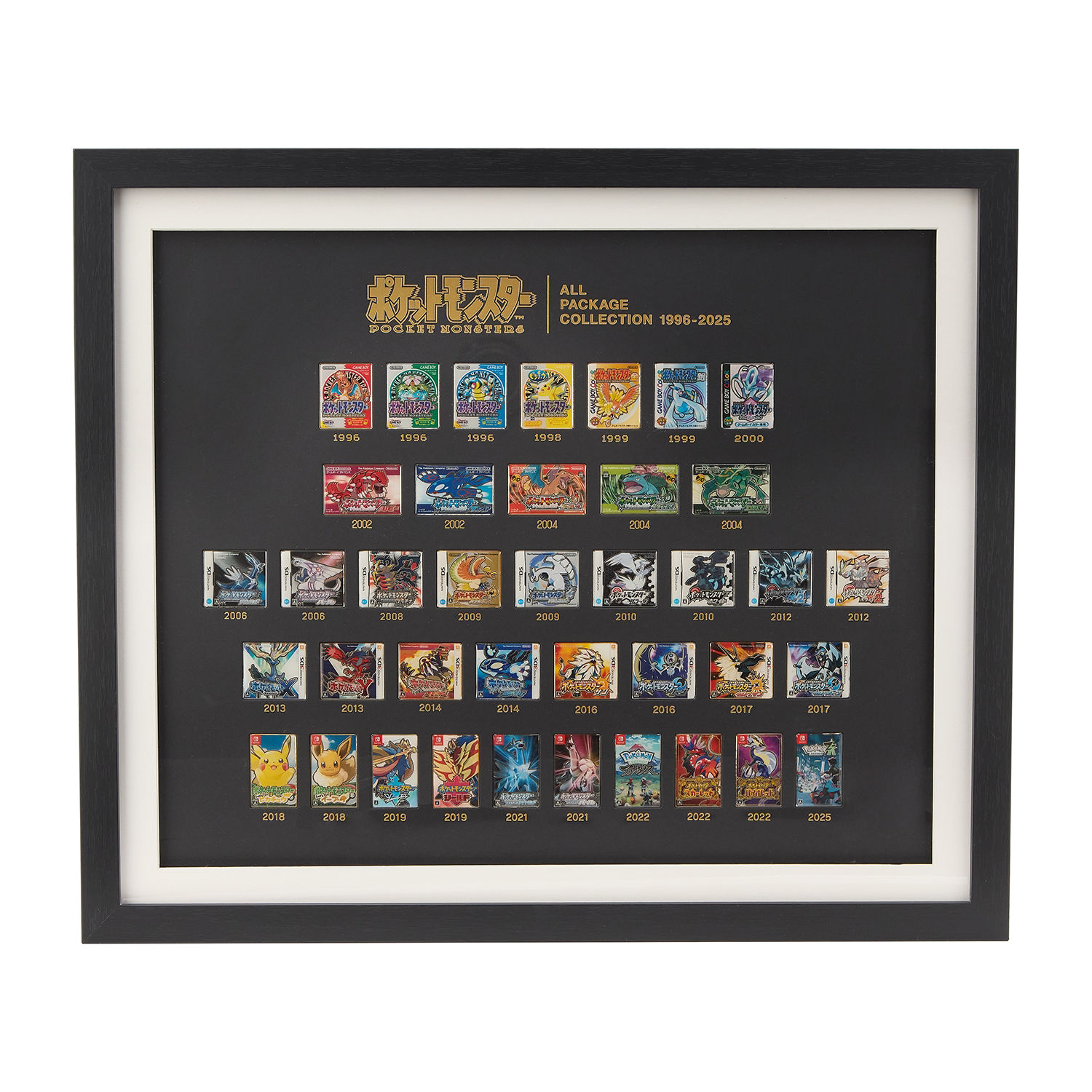 Pokemon 30th Anniversary: Package Pins All Package Collection 1996-2025