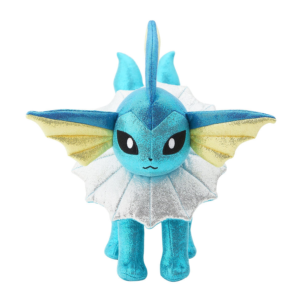Pokemon Kirarin Glitter Vaporeon Plushie