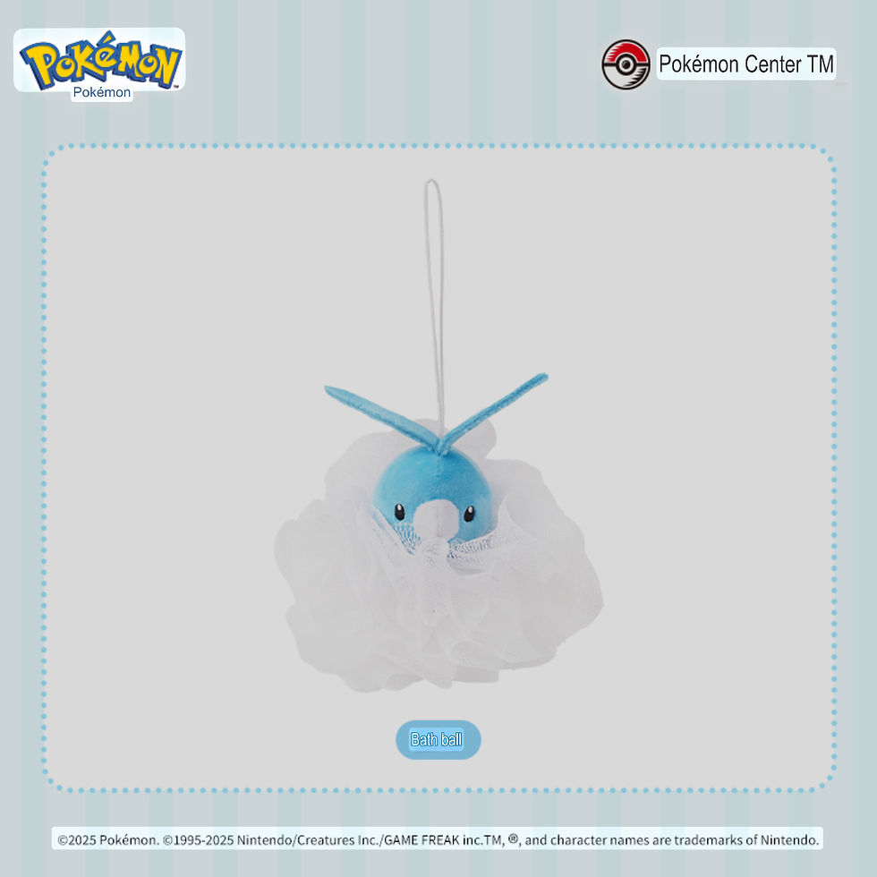 Thumbnail: Pokemon Velvet Ruyi Series Swablu Bath Sponge
