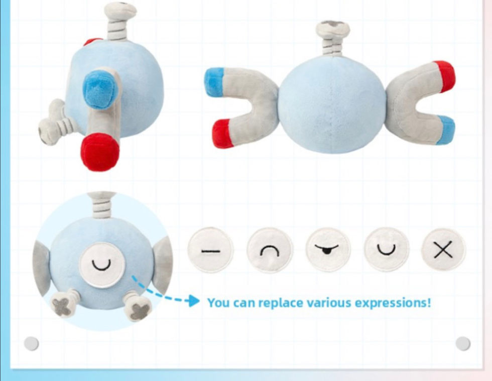 Thumbnail: Pokemon China Electric Eye Charming Series Magnemite Plushie