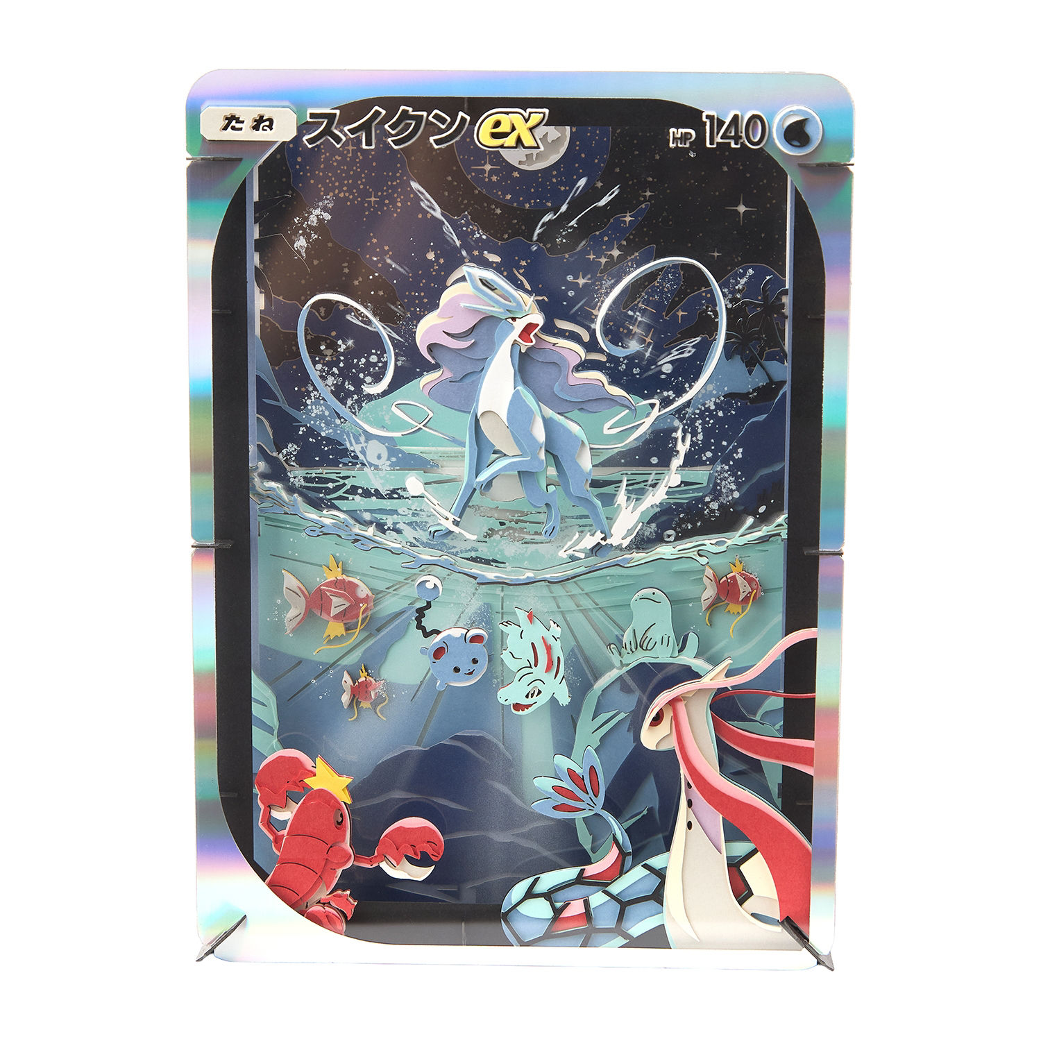 Pokemon Trading Card Game Pocket Paper Theater Suicune ex