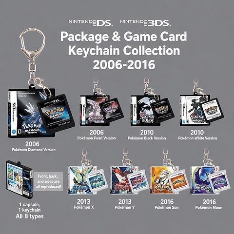 pokemon card keychain 3D MOTION Bring spooky style to your collection with the Gengar Random Keychain Blind Box from the Simplified Chinese Pokmon TCG Hard Plastic Card Holder Keychain