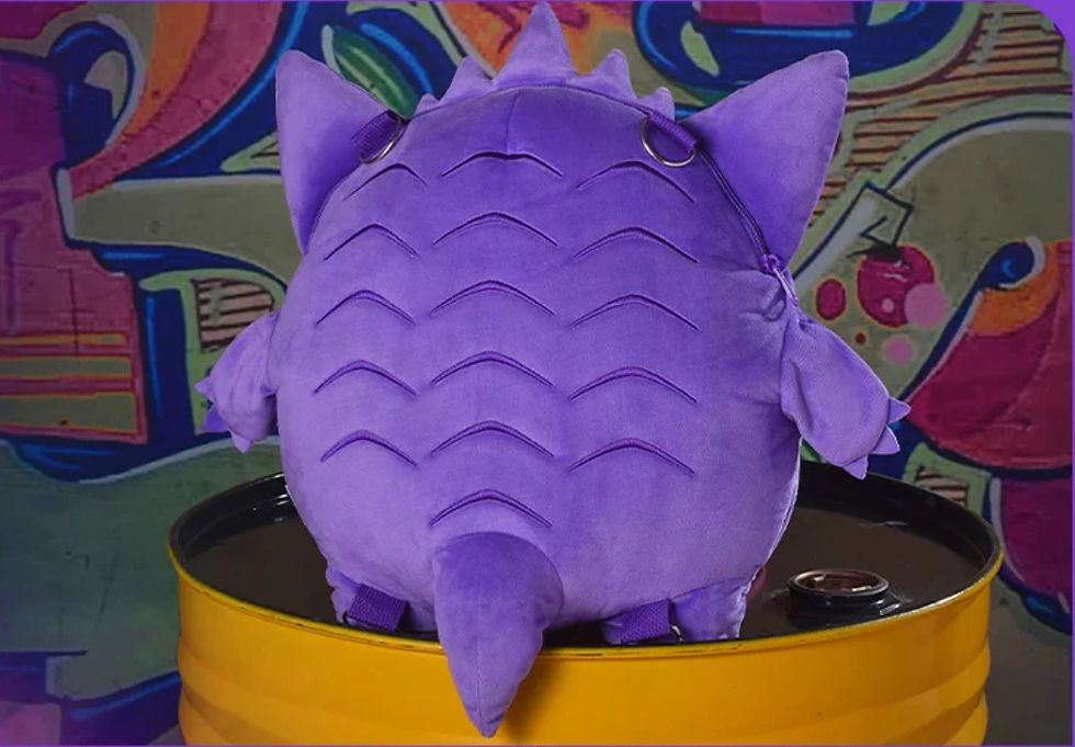 Thumbnail: Pokemon bilibiliGoods Large Super Happy Gengar Convertible Backpack/Shoulder Bag