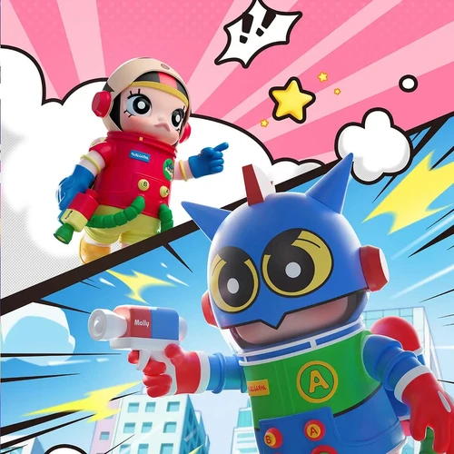 Pop Mart Mega Space Molly 400%+100% Crayon Shinchan | NYC Plushie Shop