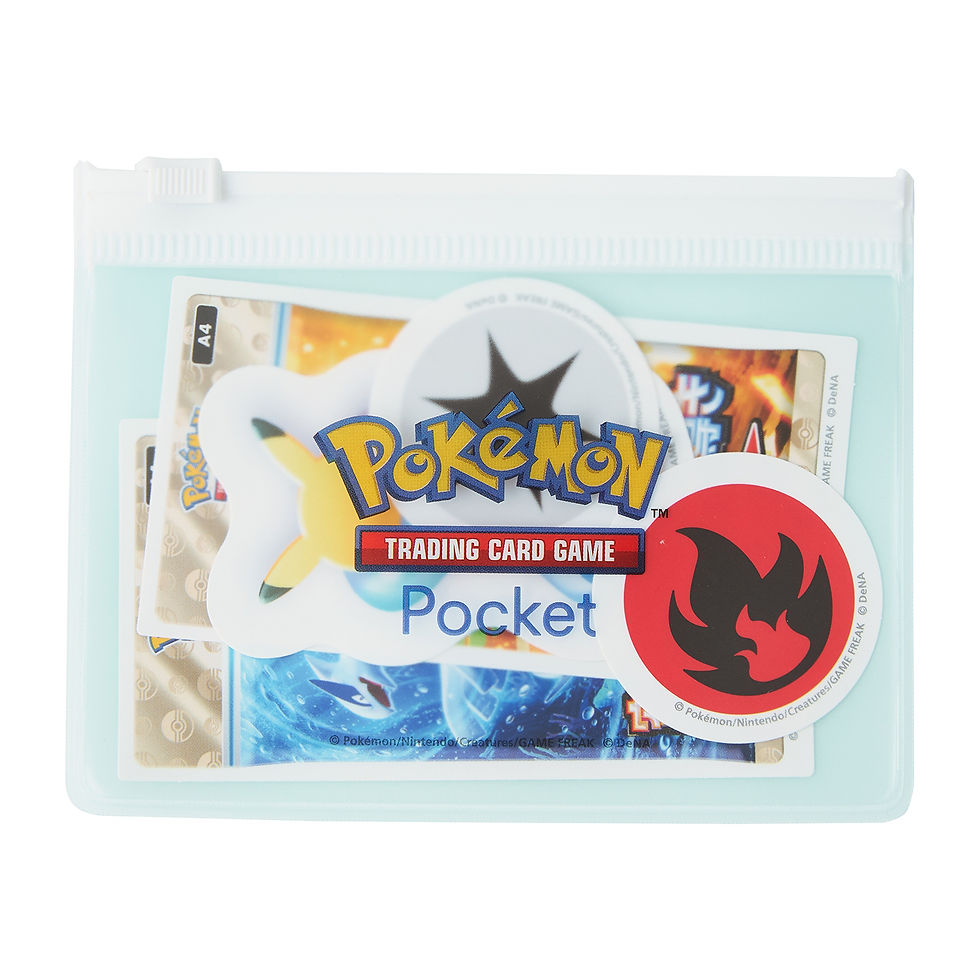 Thumbnail: Pokemon Trading Card Game Pocket "Guidance of the Sky and Sea" Sticker in Pouch