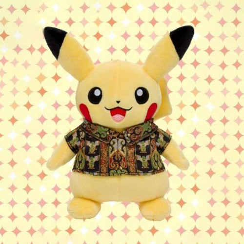 Pokemon Pikachu's Indonesia Journey Berkemeja Batik Xatu