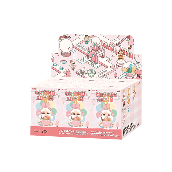 Pop Mart Crybaby Crying Again Series-Vinyl Face Plush Blind Box
