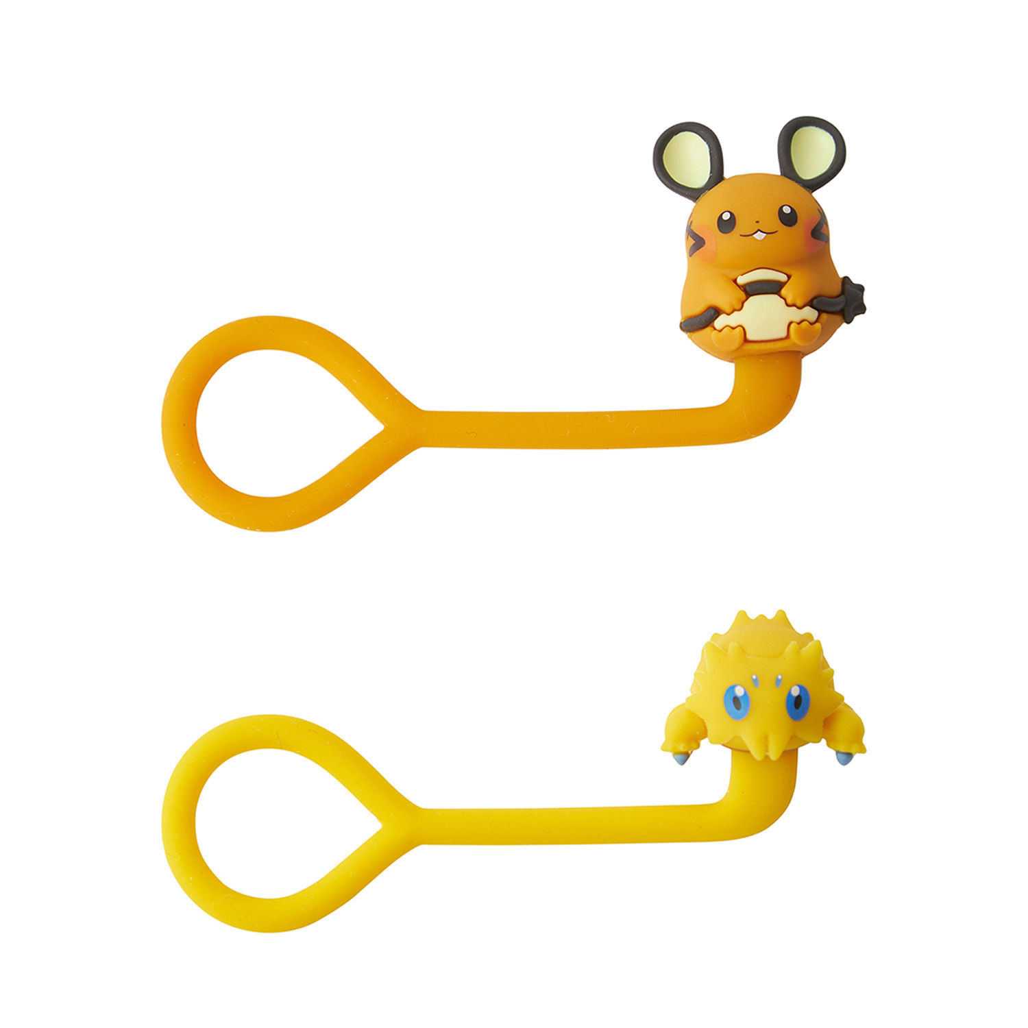Pokemon Give Me Some Electricity! Dedenne and Joltik Cord Holder Set of 2