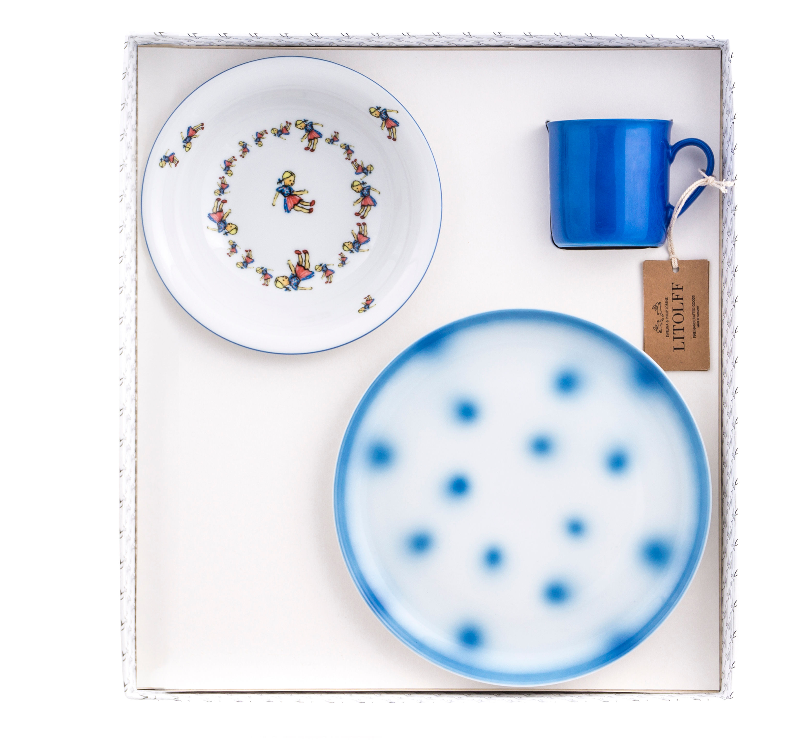 DOTS 1-L-T "Doll" blue