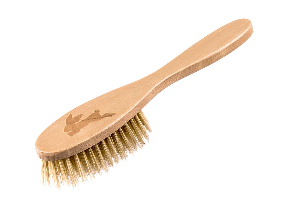 Thumbnail: HAIRBRUSH KIDS off white "Hare"