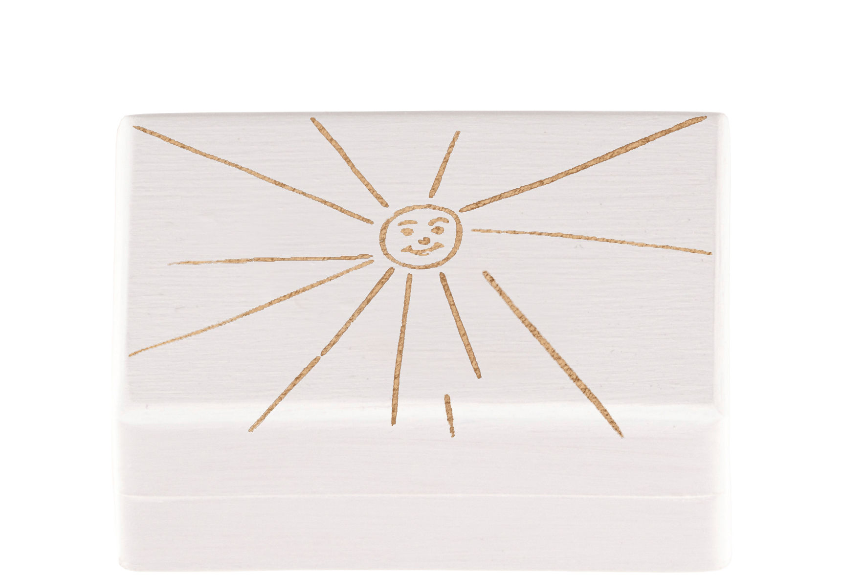 KEEPSAKES BOX white "Sun"