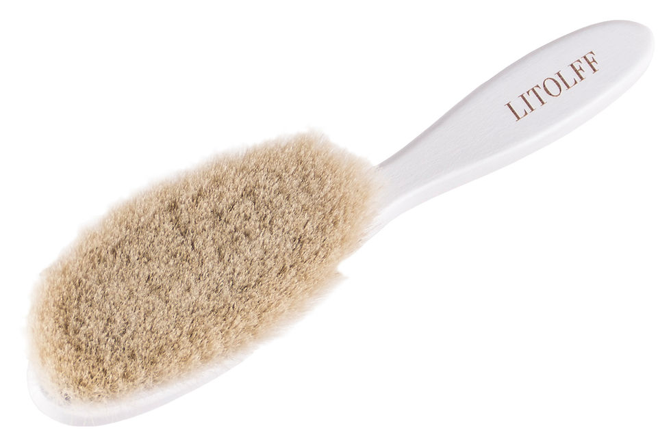 Thumbnail: HAIRBRUSH BABY white "Sun"