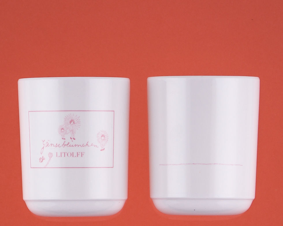 Thumbnail: TUMBLER Set 2 pcs "Goose Flower"