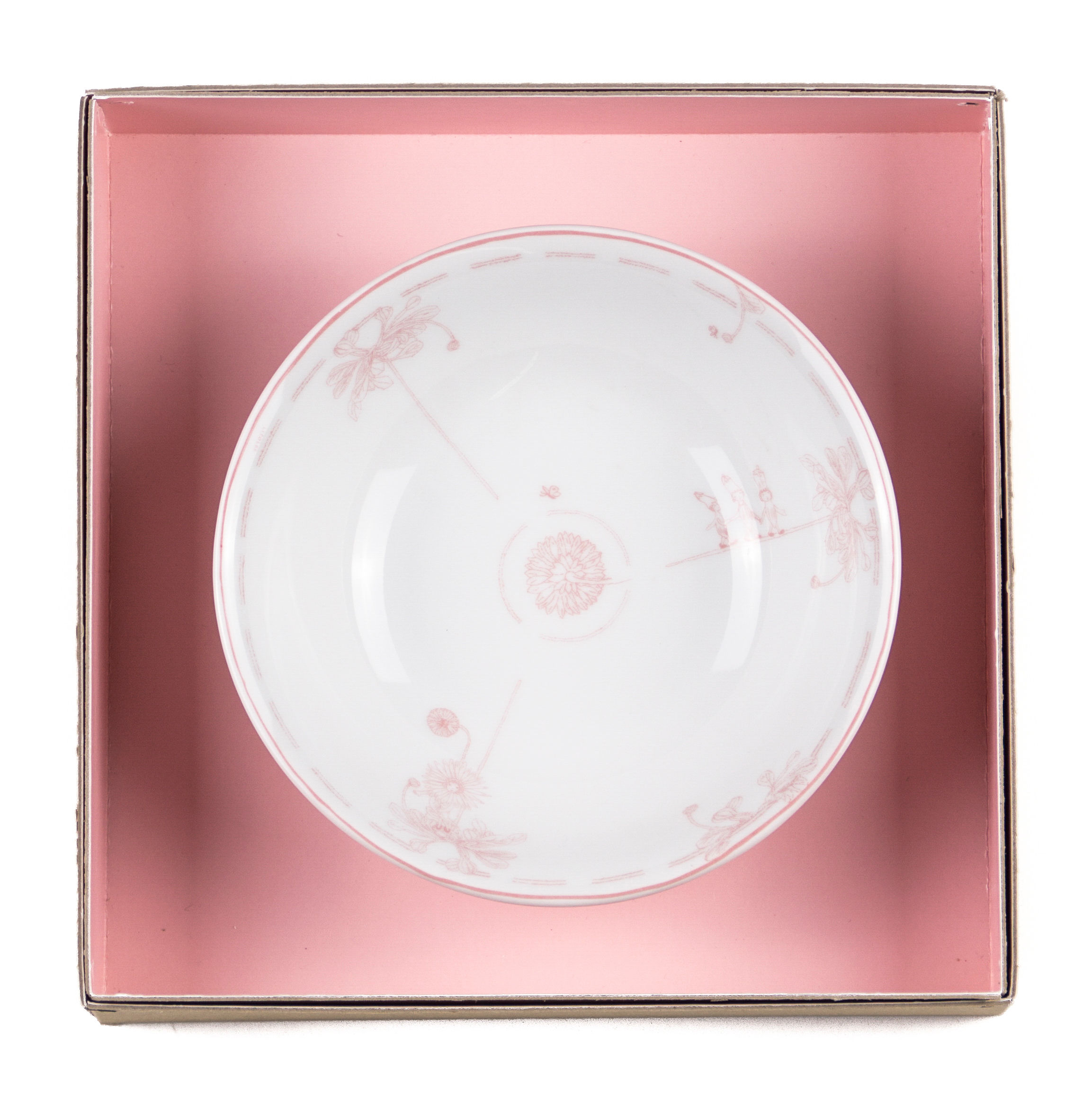 BOWL & CUP "Blue Bells & Daisies"