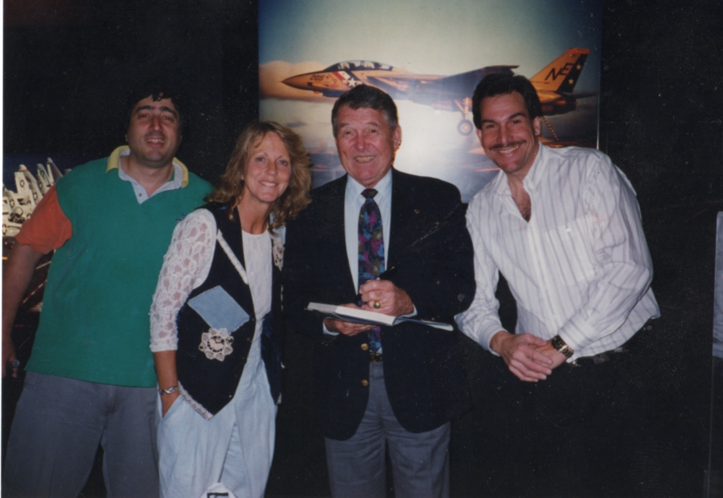 Elliott & Wally Schirra