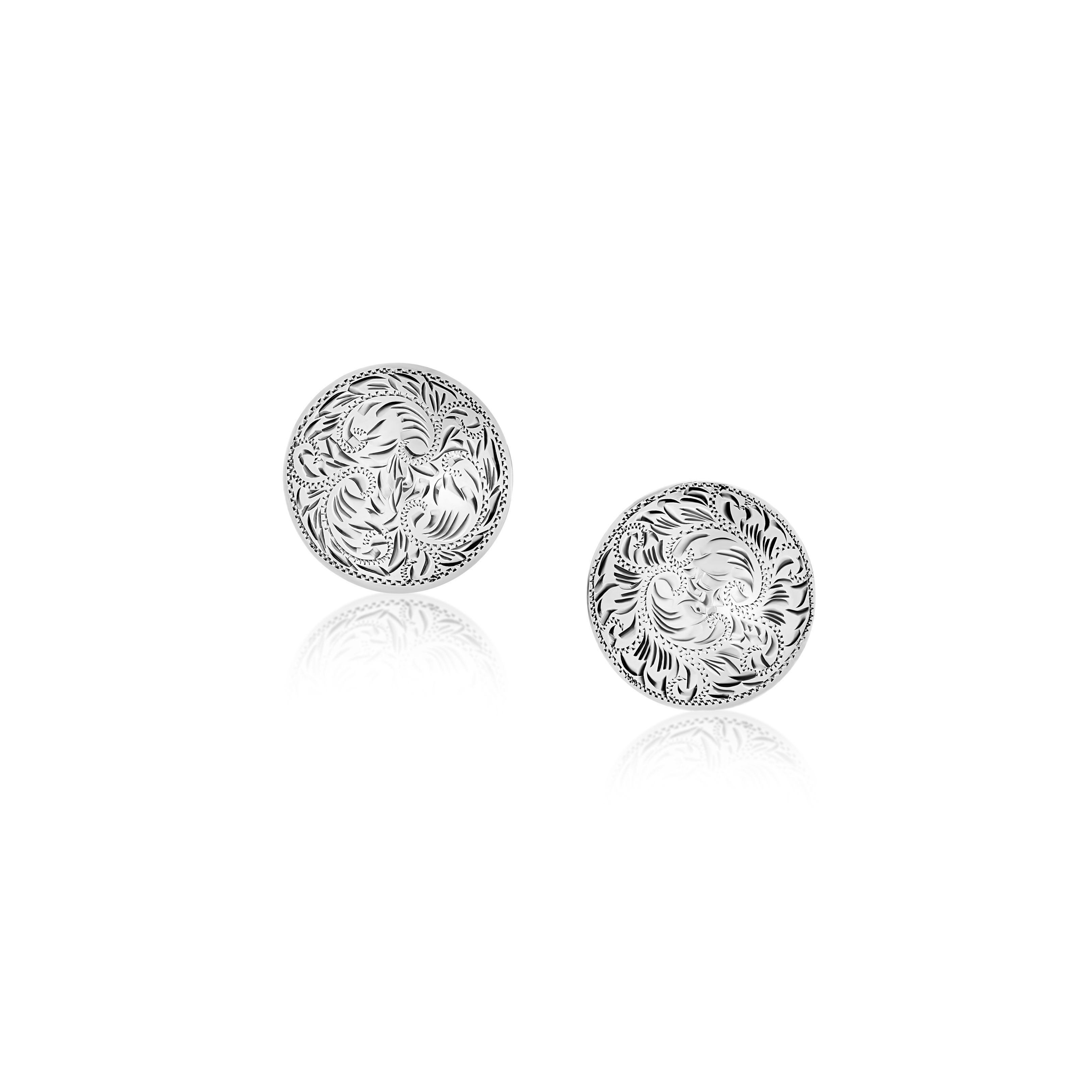 Sterling silver clip-on earrings