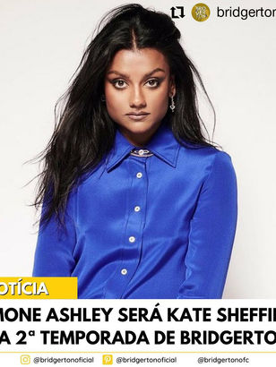 Nova atriz para a série os Bridgerton!