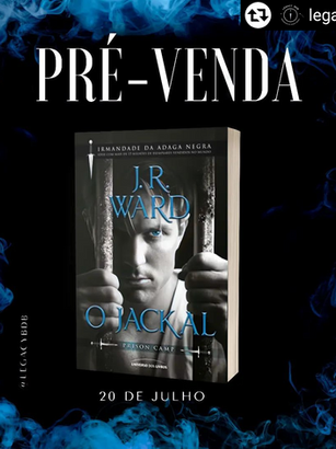Novo livro do universo da Irmandade da Adaga Negra