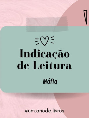 Indicação de livros com Máfias
