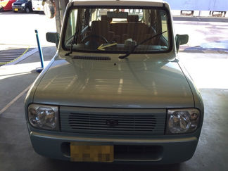 大仙市《出張》アルトラパングッドプライスフロントガラス交換。