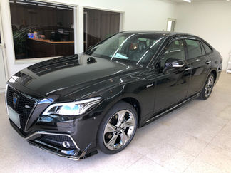 現行クラウン、断熱カーフィルム施工のご依頼。