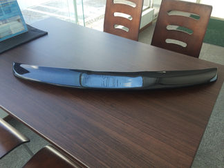 HONDA-S660 リヤスポイラーブラックカーボンラッピング