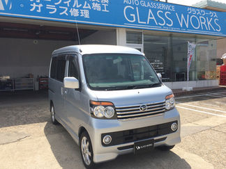 ダイハツ アトレー コートテクトフロントガラス交換