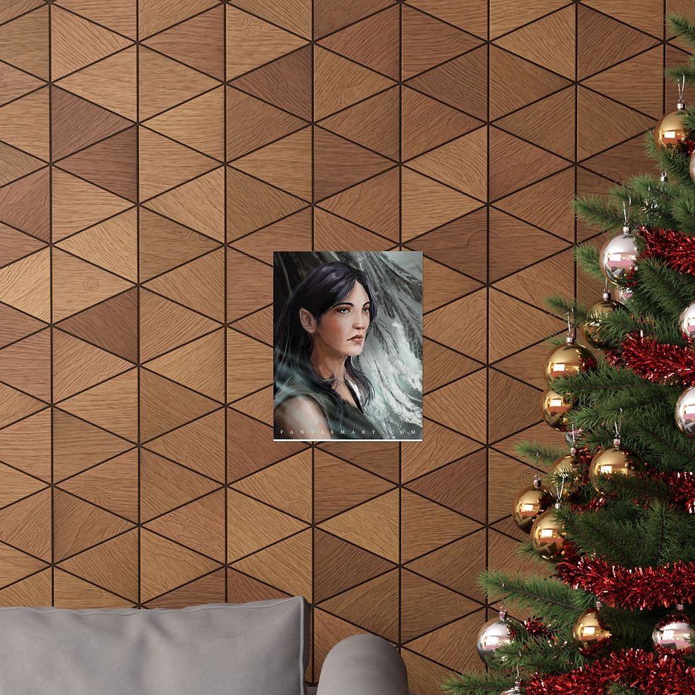 Thumbnail: Matte Vertical Posters -Xiaye Portrait Wall Art