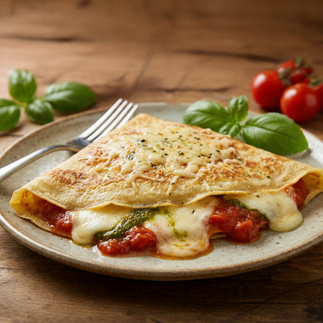 Crespelle Gratinées "Al Forno" & Mozzarella di Bastiano