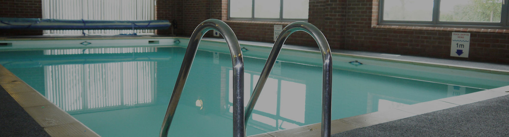 Pool view from the steps