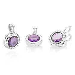 Pandora faceted Floating Locket