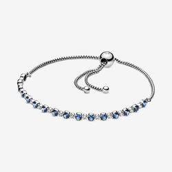 Blue and Clear Sparkle Slider