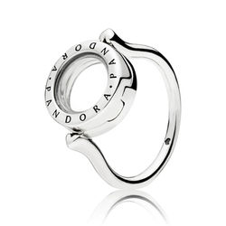 Floating Locket Ring