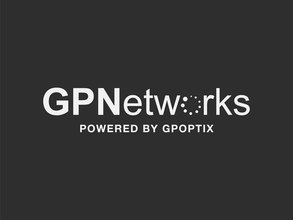 GPNetworks logo: Powered by GPOPTIX