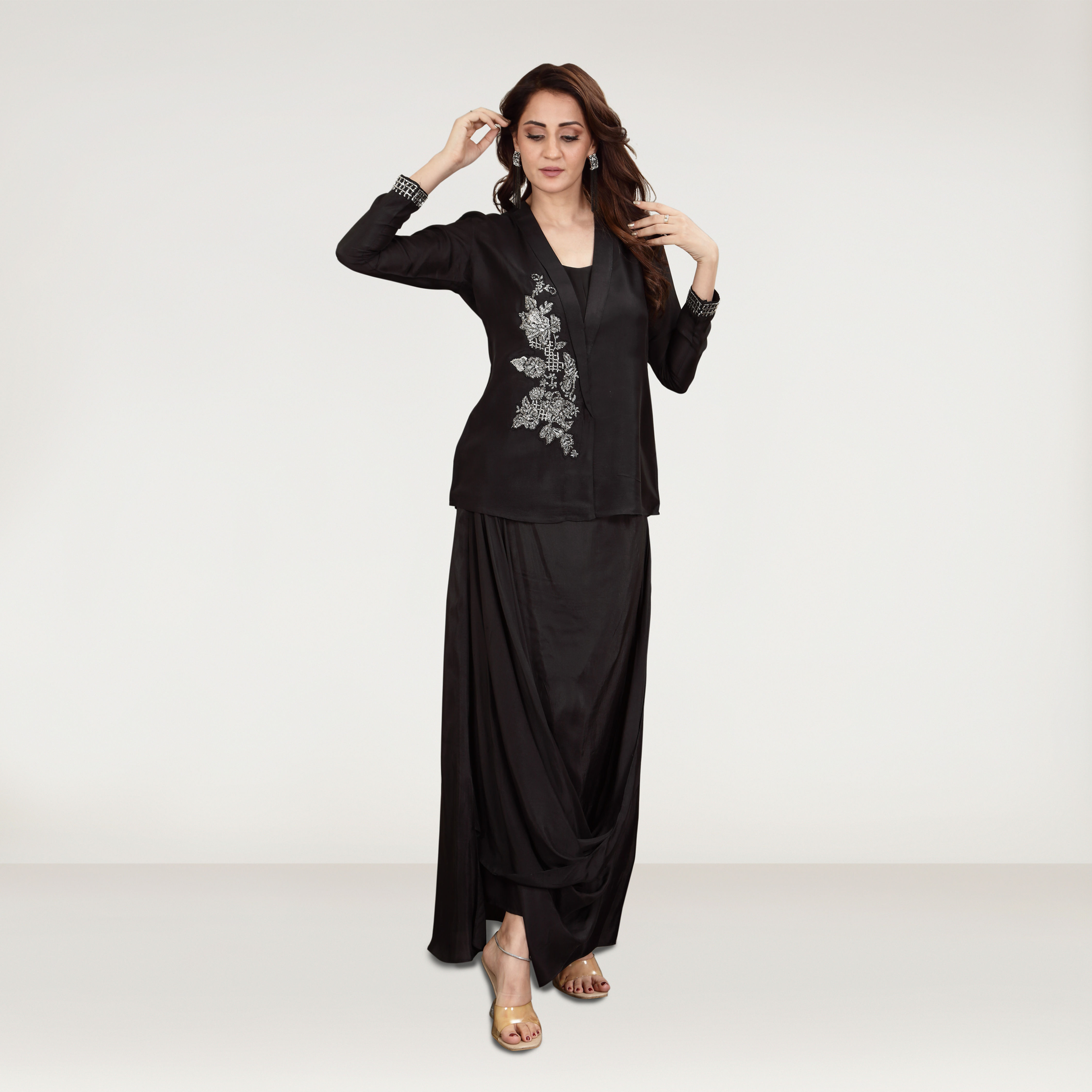 Timeless Black Elegance Women's Dress