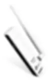 Miniatura: Adaptador Usb Wireless 150mbps Wifi 2.4ghz Tp-link Tl-wn722n