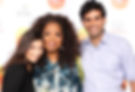 Kavita Shukla with Oprah Winfrey