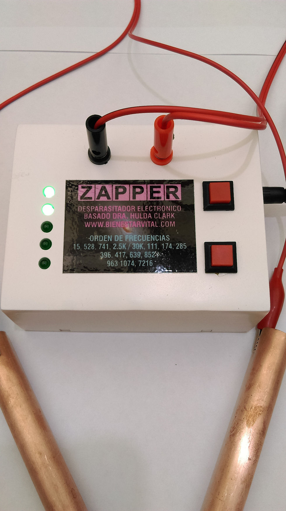 Miniatura: Zapper solfeggio desparasitador electronico Dra. Clark