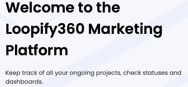 The Loopify360 web app | Loopify360