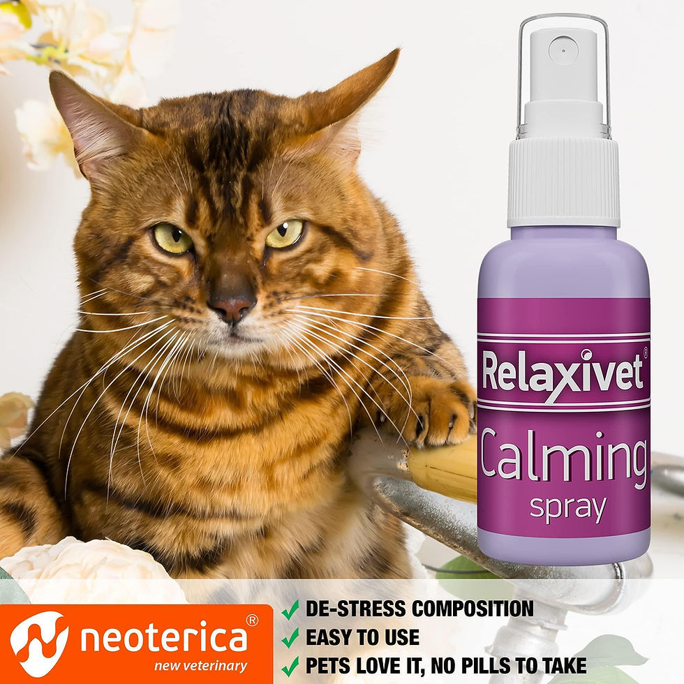 Thumbnail: Calming Pheromone Spray Scratch Repellent for Cats Reduce Stress During Travel