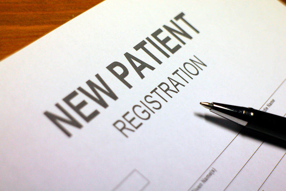 New Patient Registration